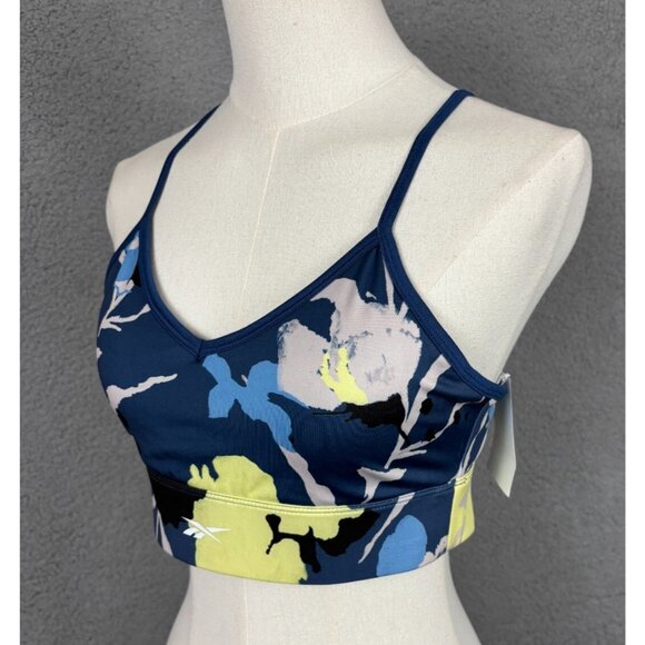 Reebok Women's Speedwick Medium Support Swim Top RacerBack Multircolor NWOT's. - Picture 4 of 7
